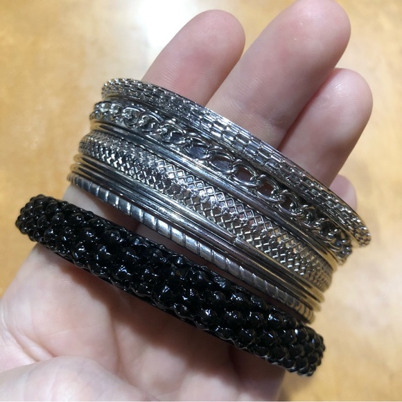 Bangle Bracelet & Earrings Bundle - Picture 3 of 7